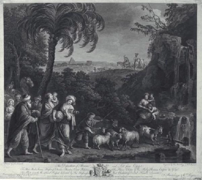 The Departure of Abram and Lot from Egypt - Pinacoteca Tosio Martinengo, Brescia